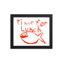 Load image into Gallery viewer, Time for Lunch Framed Print
