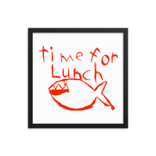 Load image into Gallery viewer, Time for Lunch Framed Print