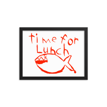 Load image into Gallery viewer, Time for Lunch Framed Print