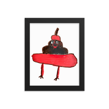 Load image into Gallery viewer, Evil Poo Framed Print
