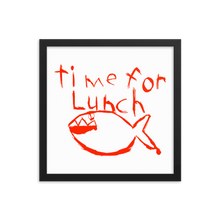 Load image into Gallery viewer, Time for Lunch Framed Print