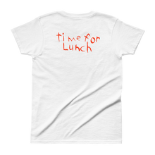 Load image into Gallery viewer, Time for Lunch Womens Bothsiders Tee