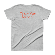 Load image into Gallery viewer, Time for Lunch Womens Bothsiders Tee