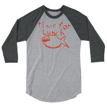 Load image into Gallery viewer, Time for Lunch Baseball Tee