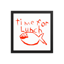 Load image into Gallery viewer, Time for Lunch Framed Print